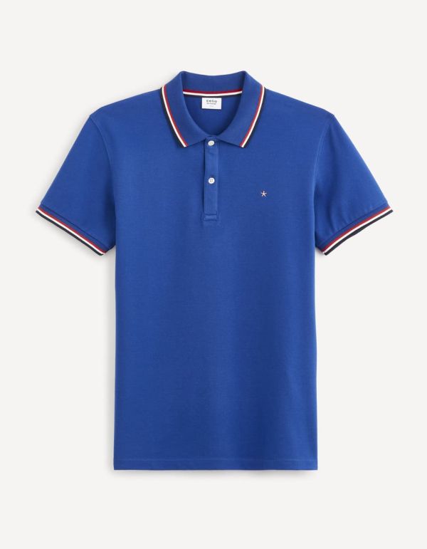 Polo piqué en coton Supima