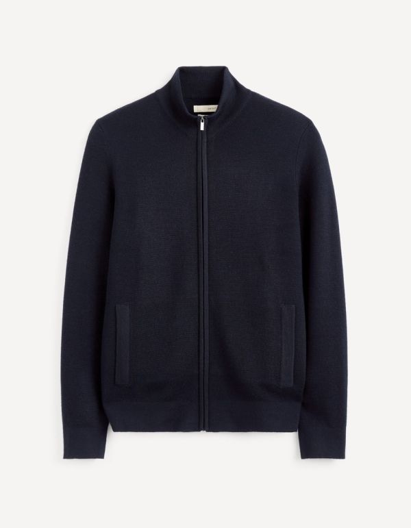 Cardigan 50% laine mérinos