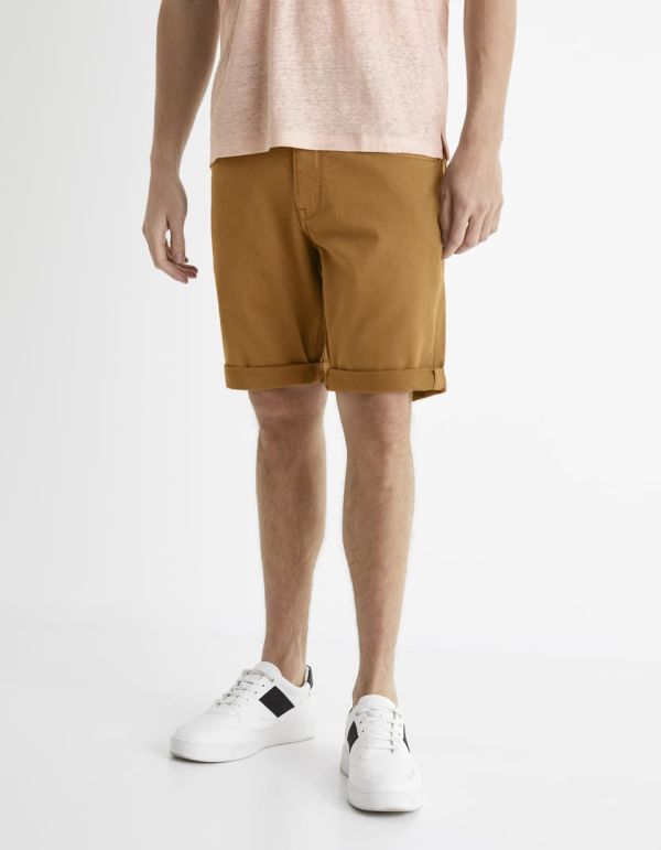 Bermuda coton stretch