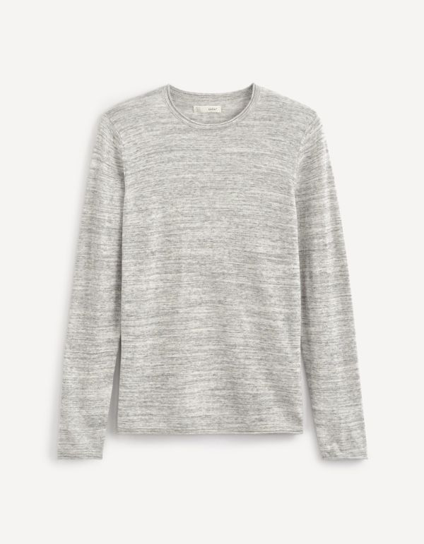 Pull col rond léger