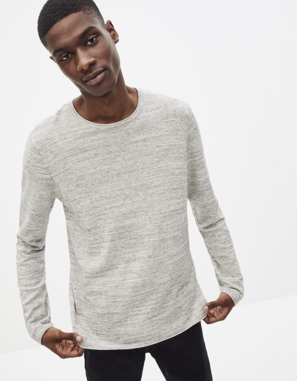 Pull col rond léger