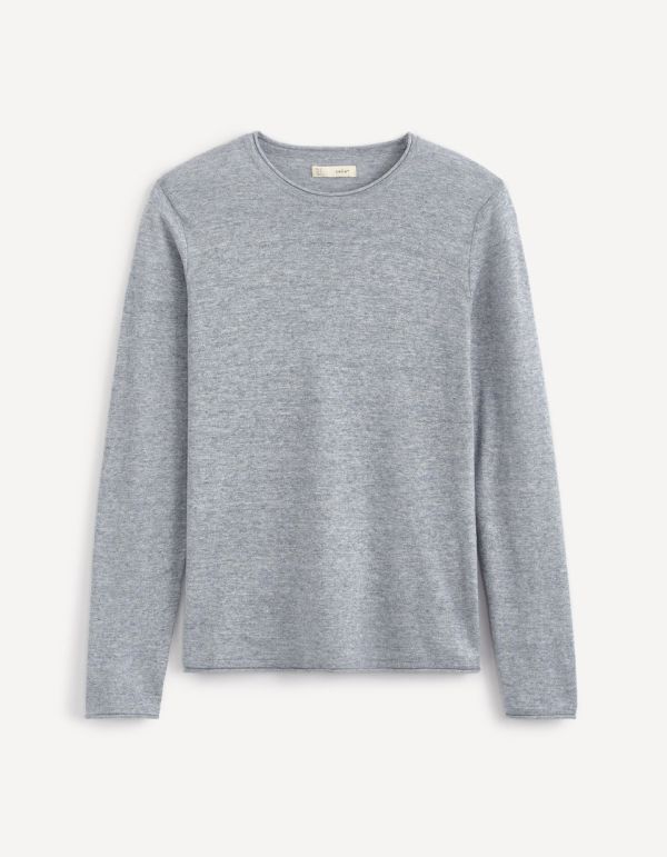 Pull col rond léger