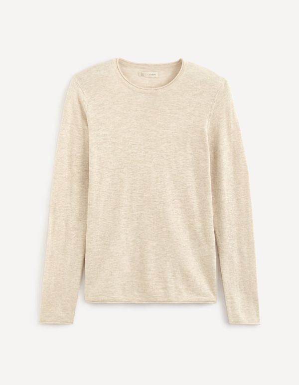 Pull col rond léger