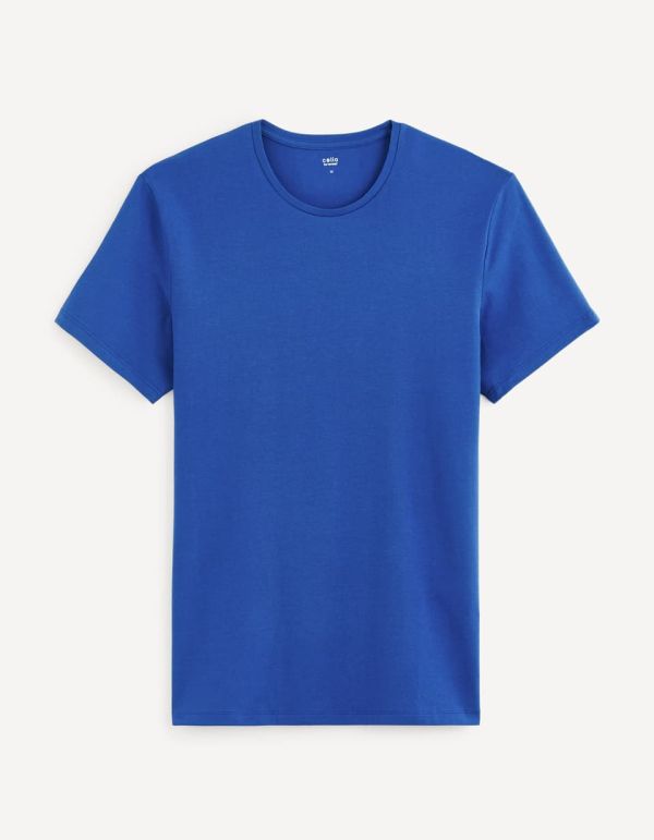 Essentiel - Le T-shirt slim bleu
