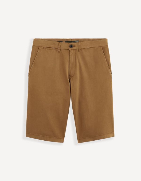 Bermuda chino coton stretch