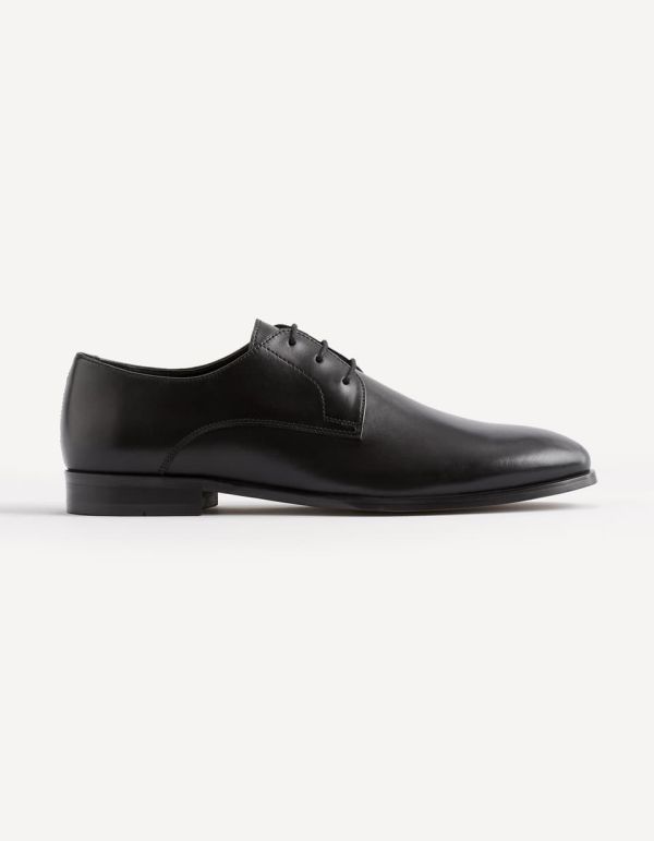 Derbies en cuir