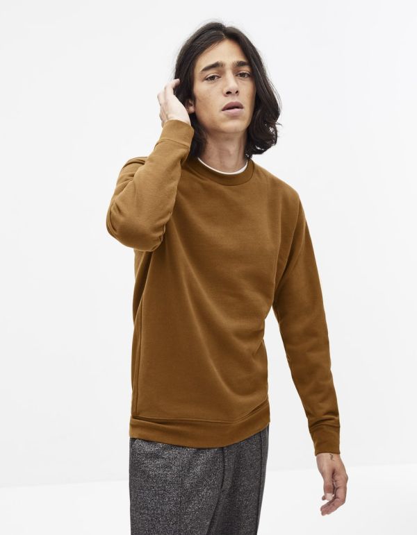 Sweat col rond 100% coton