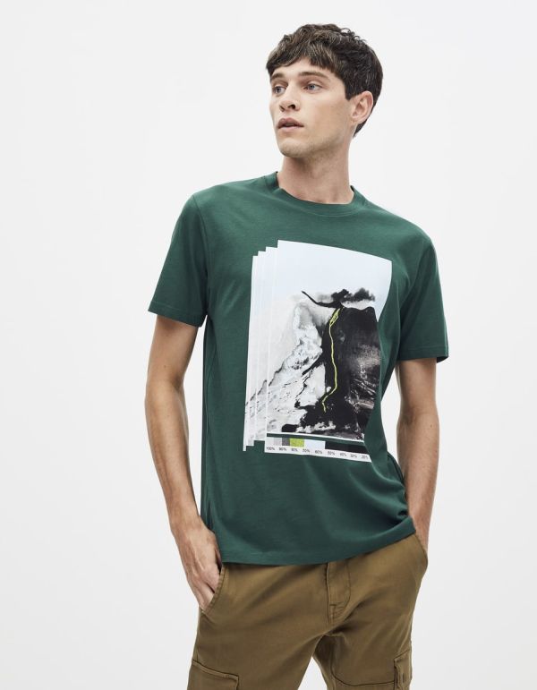 T-shirt col rond 100% coton