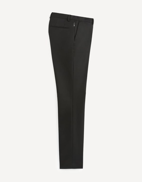 Pantalon satin lavable extra slim