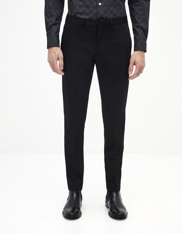 Pantalon satin lavable extra slim