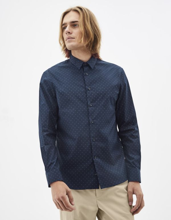 Chemise regular 100% coton