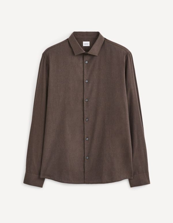 Chemise regular 100% coton