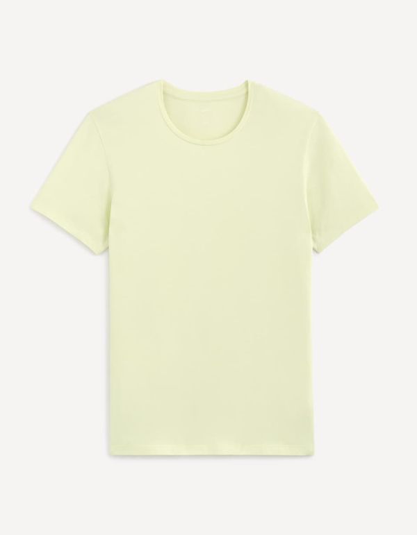 T-shirt col rond coton Supima