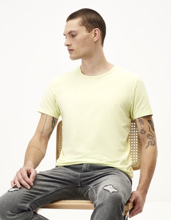 T-shirt col rond coton Supima