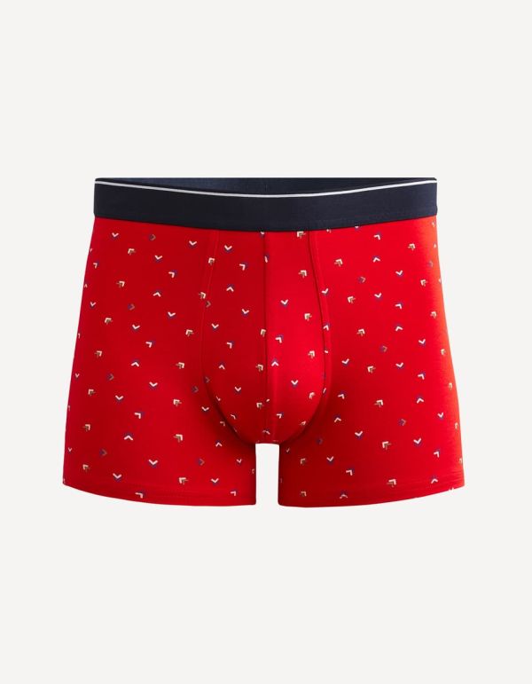 Boxer en coton premium supima impirmé flèches