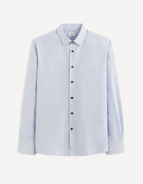 Chemise regular 100% coton