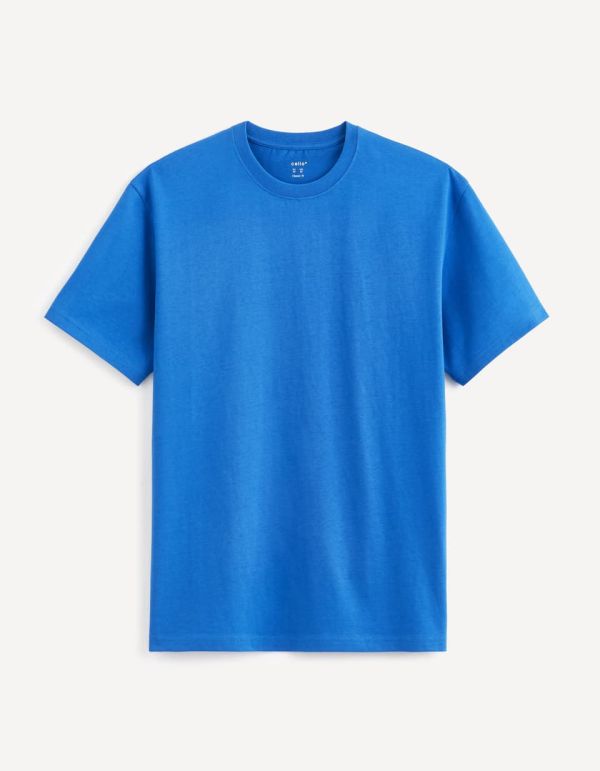 T-shirt parfait col rond 100% coton