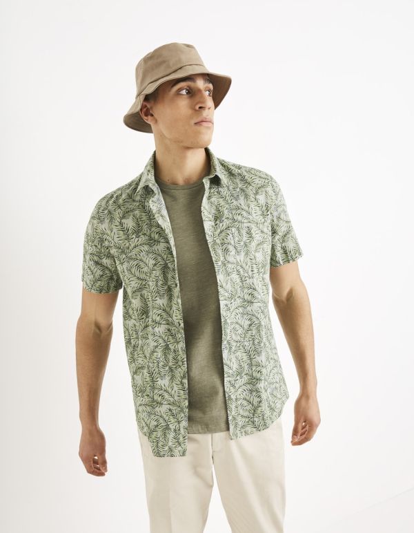 Chemise regular lin majoraitaire