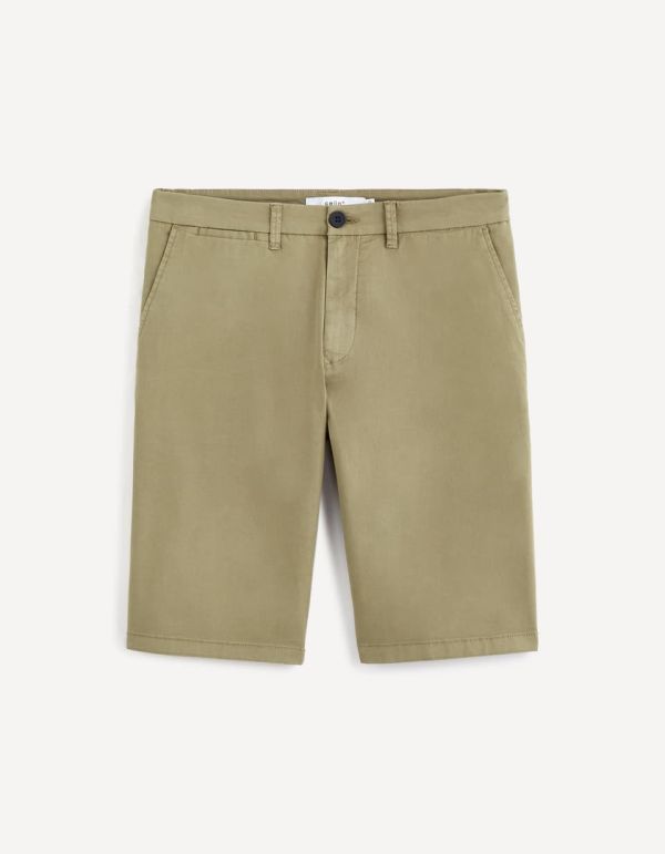 Bermuda chino coton stretch