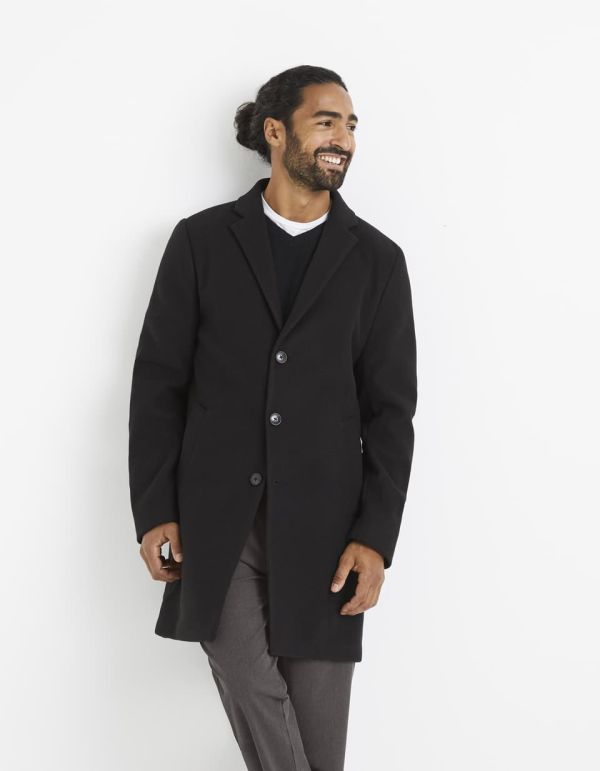 Manteau en maille non doublé