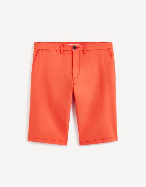 Bermuda chino coton stretch