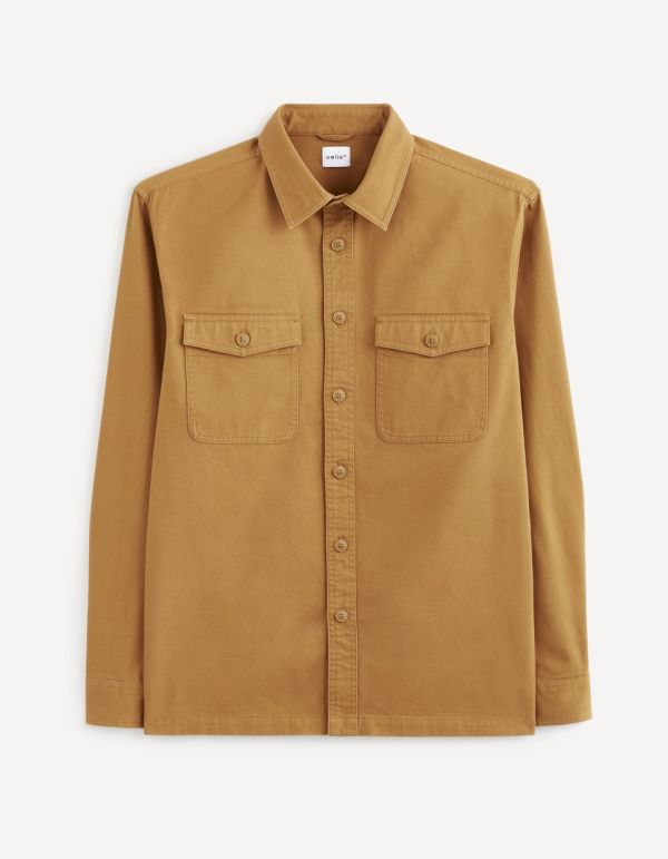 Surchemise regular 100% coton