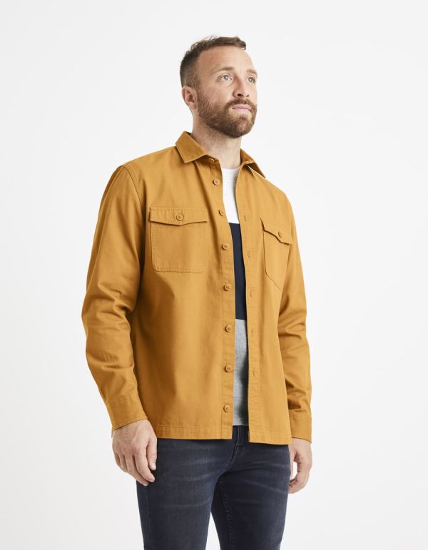 Surchemise regular 100% coton