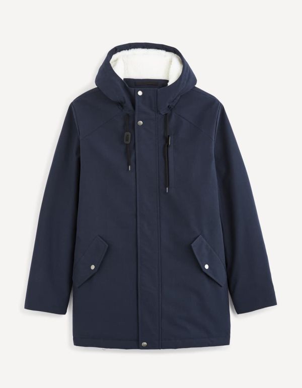 Parka déperlante à capuche ultra-chaude