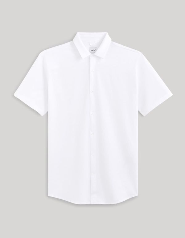 Chemise regular 100% coton jersey