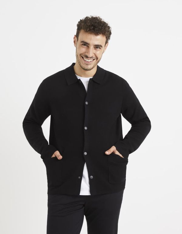 Cardigan boutonné
