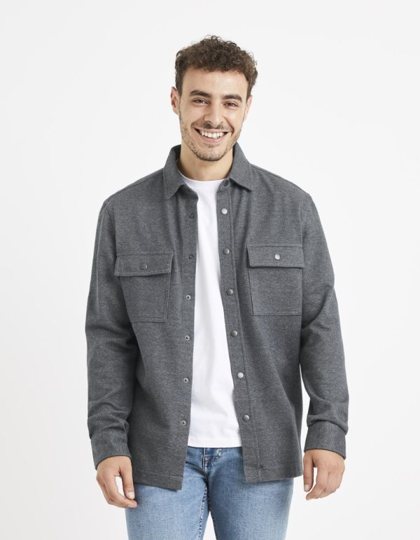 Surchemise regular 100% coton