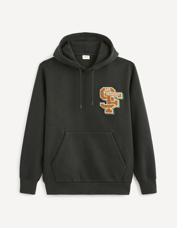 Sweat à capuche coton majoritaire