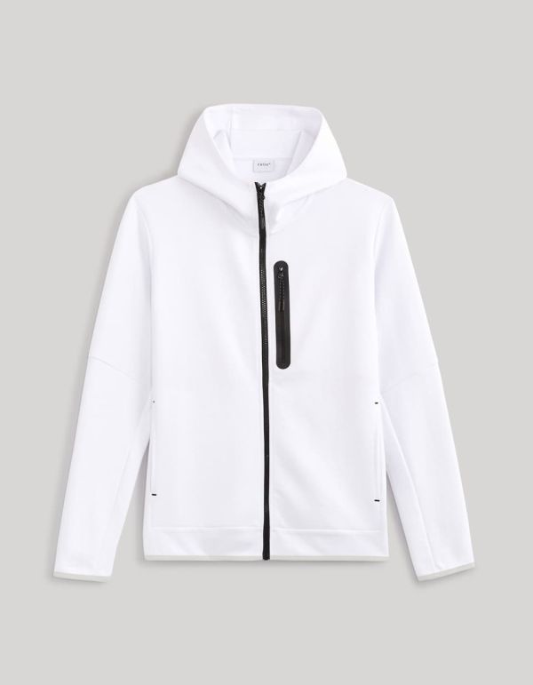 Veste zippée à capuche