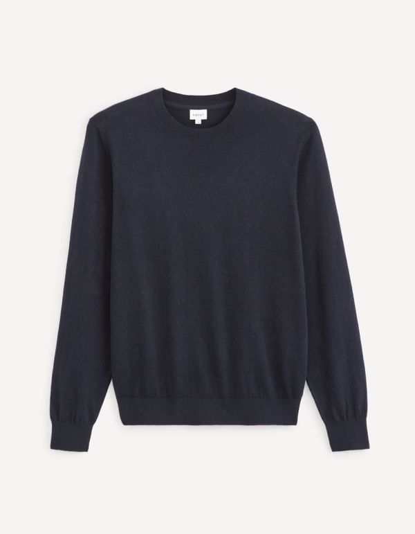 Pull col rond ligne confort