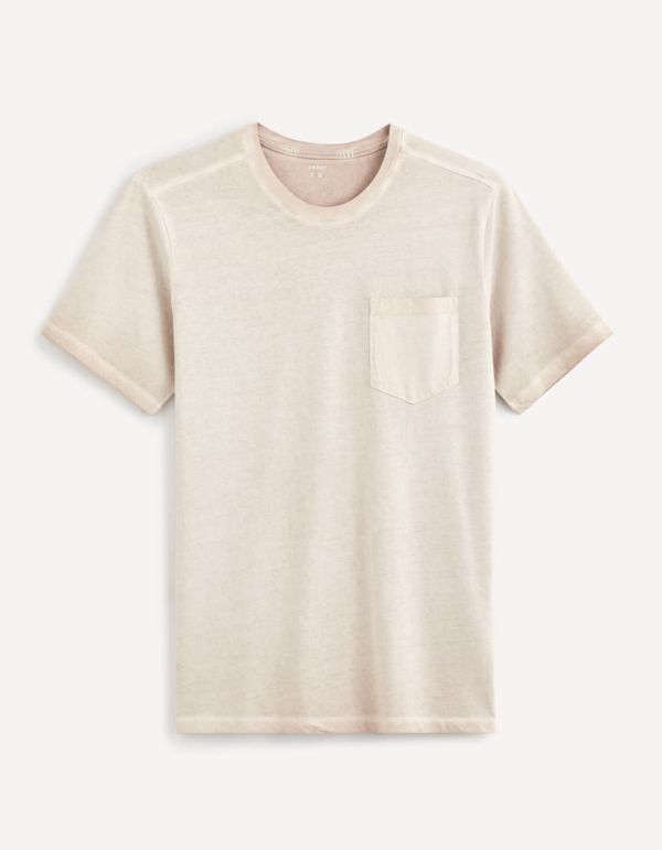 T-shirt col rond 100% coton