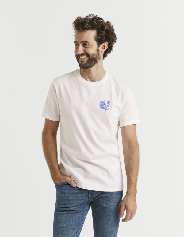 T-shirt col rond 100% coton