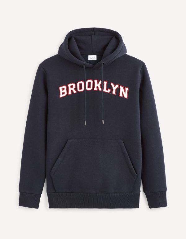 Sweat col rond coton mélangé