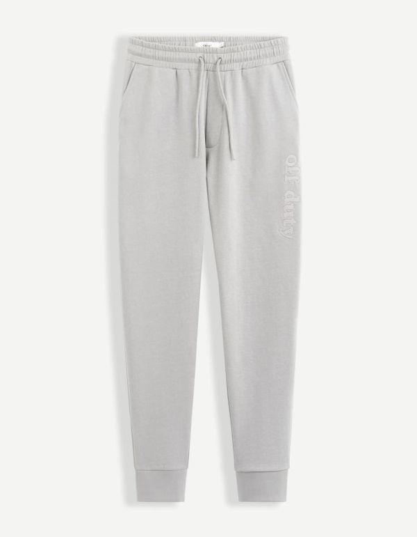 Jogging en coton mélangé