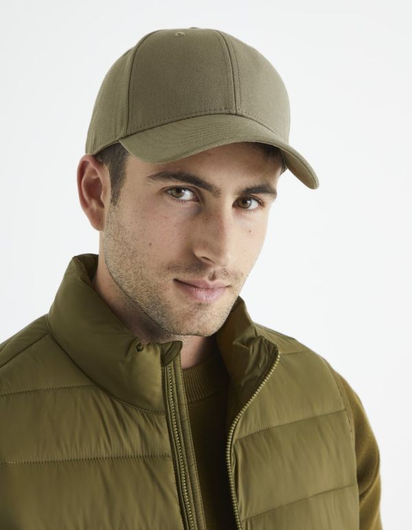 Casquette unie 100% coton