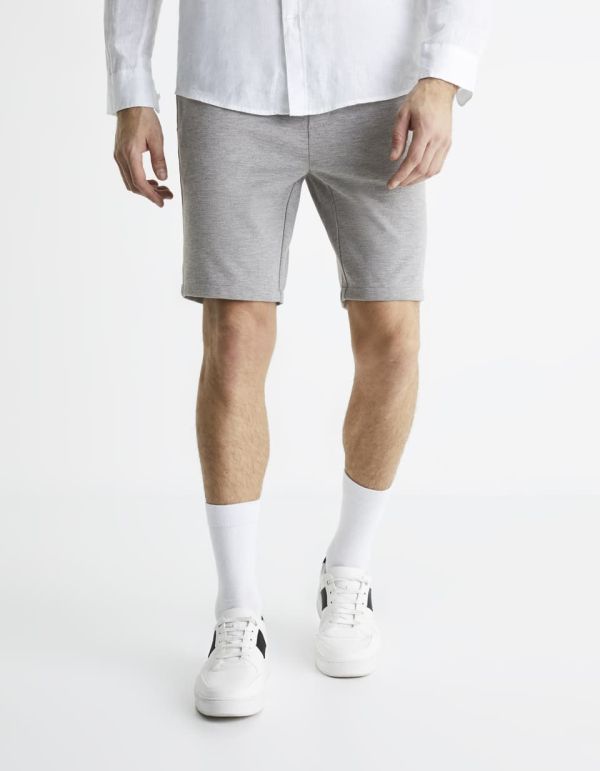 Bermuda ceinture élastiquée