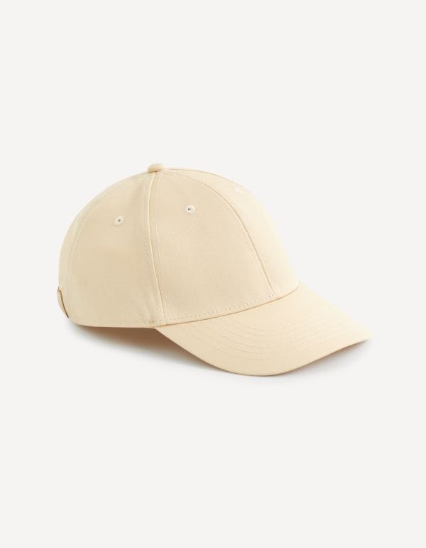 Casquette unie 100% coton