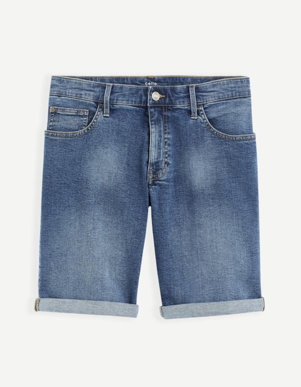 Bermuda 5 poches denim