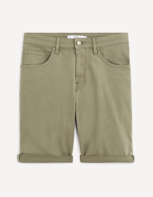 Bermuda coton stretch