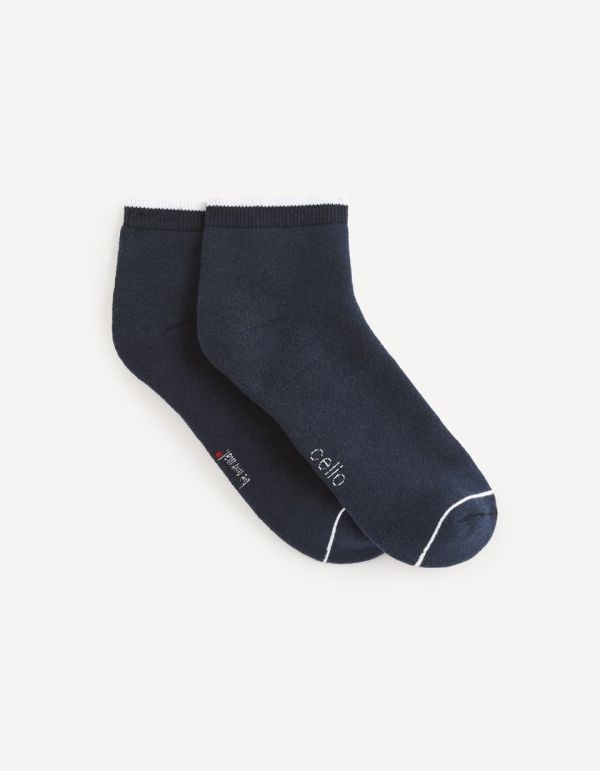 Chaussettes courtes en coton majoritaire