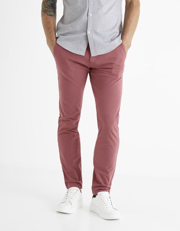 Chino slim twill stretch