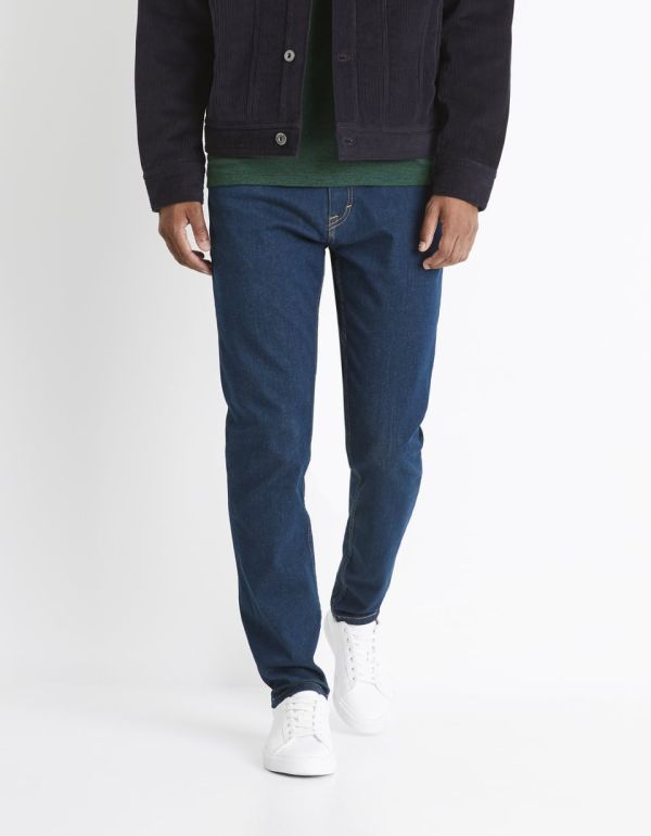 Jean slim C25 powerflex - bleu brut