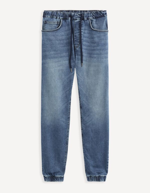 Jean jogging - bleu