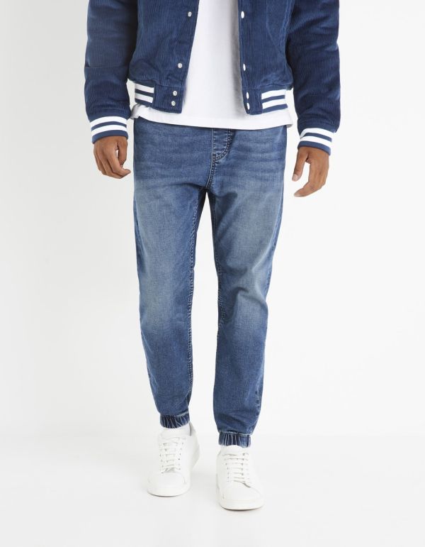 Jean jogging - bleu