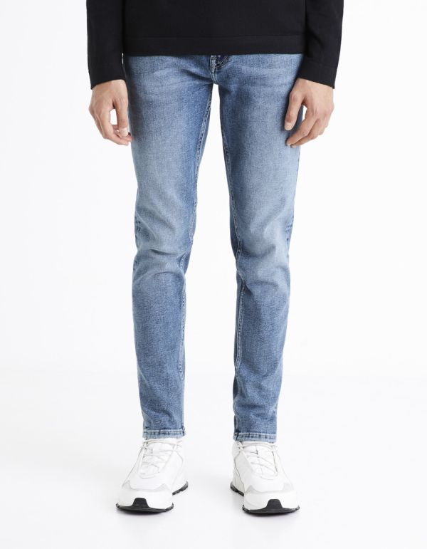 Jean slim C25 3 longueurs - double stone