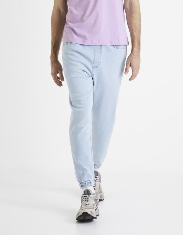Jean jogging - bleached